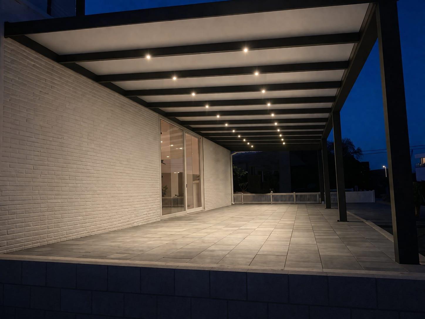 Aluminium veranda op maat